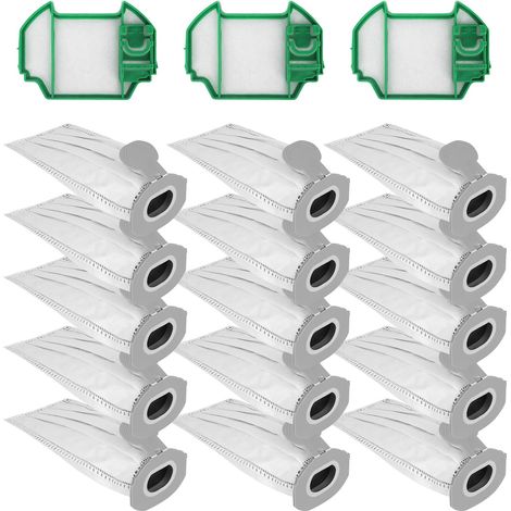 Sacs pour aspirateur Vorwerk Kobold VK7 FP7 avec 3 filtres HEPA – Sacs à poussière de rechange – Accessoires compatibles pour Kobold – Pièces détachées pour aspirateur (1/5)