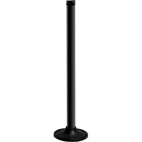 EL100RT 8PH/20 - Colonna singola IR per esterno. 8 raggi doppia ottica 4TX +4 RX, portata max. 100 m. Altezza colonna 2 m.