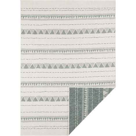 Tapis pour l'intérieur et l'extérieur Bahamas 120 x 170 cm – Tapis réversible résistant aux intempéries, Design bohème, Motif Ethnique, pour Balcon, terrasse, Jardin, Jardin d'hiver, Tapis (1/5)