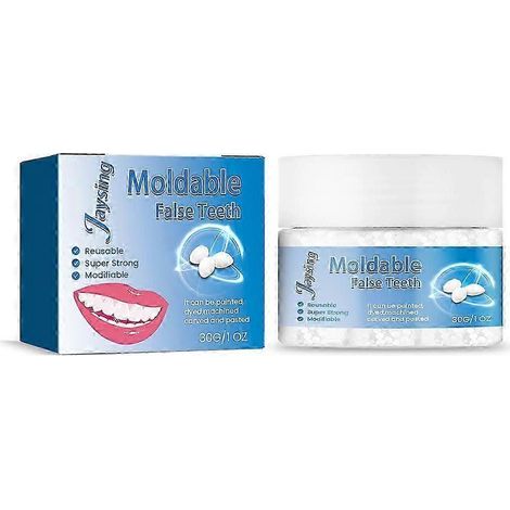 Kit de réparation dentaire, ciment de remplissage temporaire, solution de réparation des caries pour prothèses dentaires. (1/5)