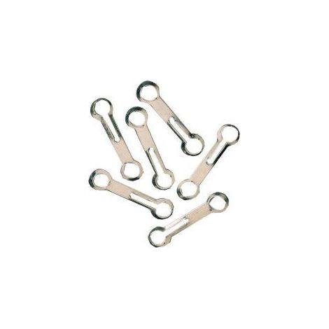 Kugelkettenschliesse 4,5mm mess.-verchr. (1/2)