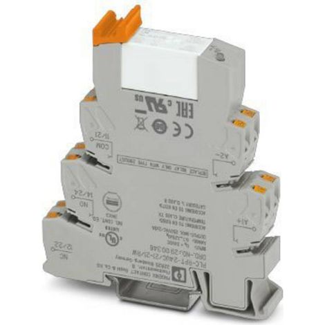 Phoenix Contact PLC-RPT- 24UC/21-21/RW Module relais Tension nominale: 24 V/DC Courant de commutation (max.): 6 A 2 inv (1/4)
