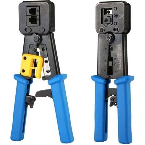 QORVA-Pince à sertir RJ45 pour connecteurs RJ45/RJ12 standard et terminaux