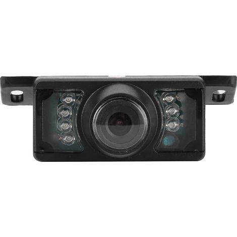 Caméra de recul voiture 7 LED Vision nocturne CCD Étanche Plaque courte Stationnement Moniteur Universel (1/5)