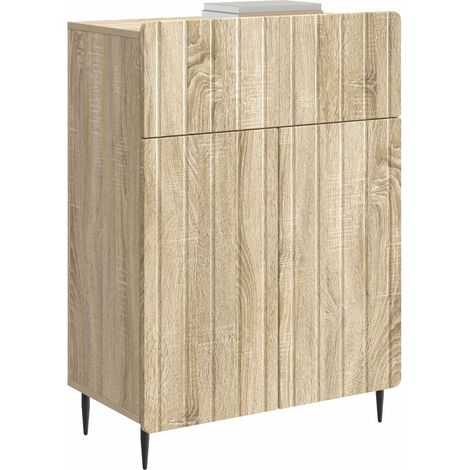 Maison Exclusive - Credenza Rovere Sonoma 66 x 34,5 x 92 cm Legno ingegnerizzato