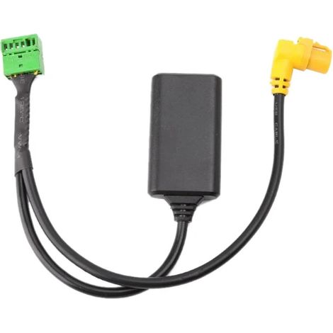 KIMISS MMI 3G AMI 12Pin Bluetooth 5.0 AUX Cable Adapter Wireless Audio Input Replacement for A4 A6 Q5 Q7 A5 S5 +audi mmi bluetooth adapter (1/5)