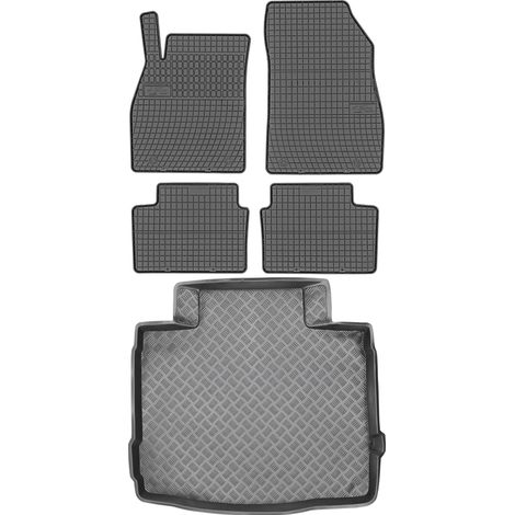 Juego de alfombrillas de goma para coche y alfombrilla para maletero para Opel Insignia A Sedán (2008-2013). (1/5)