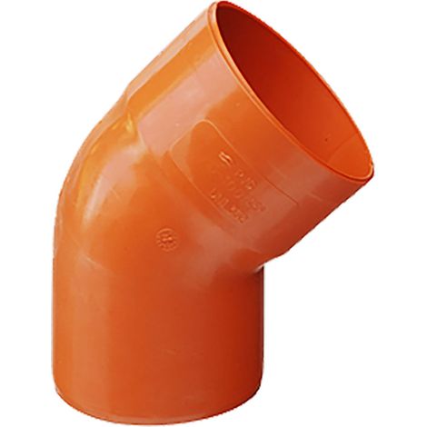 Curva 45 ° in PVC 45 ° Ø 50