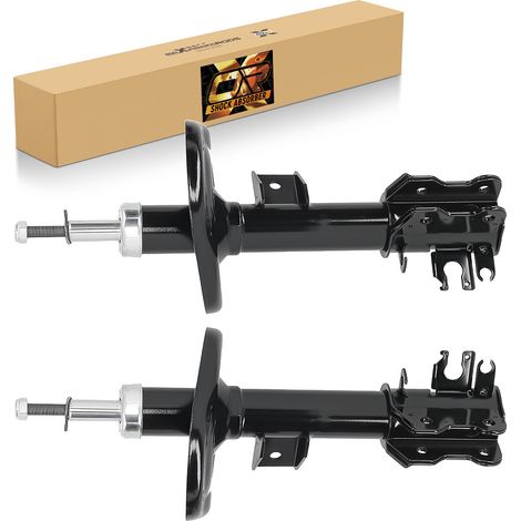 2x Shock Absorbers Front for Fiat 500 500 C 312 2007-2021 0.9 1.2 1.3 1.4 333766 (1/5)