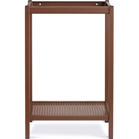 Supporto per Lavello Delfi 50,5x28,5x75 cm in Ferro Zincato SUP25-R Ruggine (1/3)