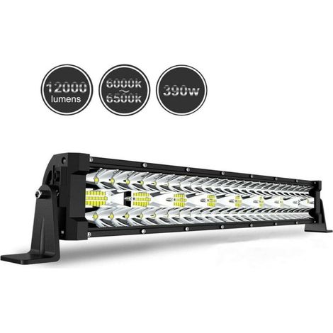 56 cm 390 W 9D LED-Bar – LED-Dioden-Scheinwerfer, Tageslicht, 12000 lm