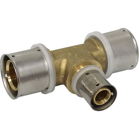 Té multicouche à sertir réduit - Ø32x3,0 - Ø20x2,0 - Ø32x3,0 - MULTIPEX (1/5)