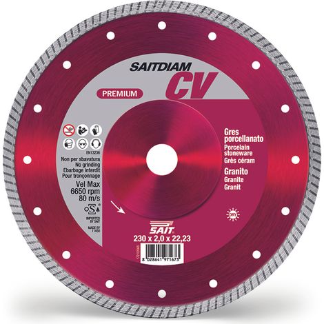 Sait DISCO DIAMANTATO SAITDIAM CV Ø mm. 115x1,4x22,23