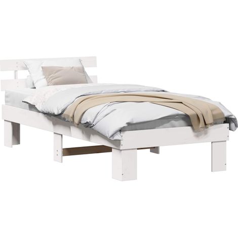 Maison Exclusive - Estructura de cama 90 x 190 cm Madera de pino (1/5)
