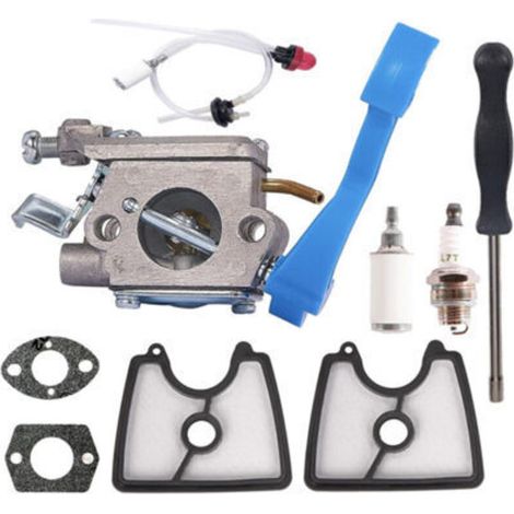 Pour 590460102 Kit de Carburateur pour Accessoires de Souffleur de Feuilles 125B/125BX/125BVX C1Q-W37 Kit de Conduite de Carburant de Filtre à Air de Carburateur (1/5)