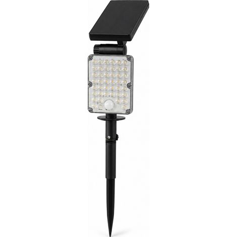 Spot LED Extérieur CCT à Piquer IP65 Solaire 8W 1150lm 144lm/W avec Détecteur - SILUMEN