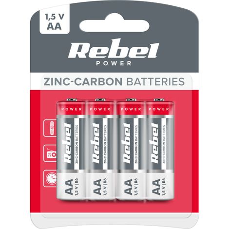 Piles Rebel Greencell AA (1/2)