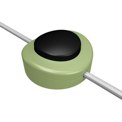 creative cables -  Interruttore unipolare rompifilo a pedale Creative Switch verde prato