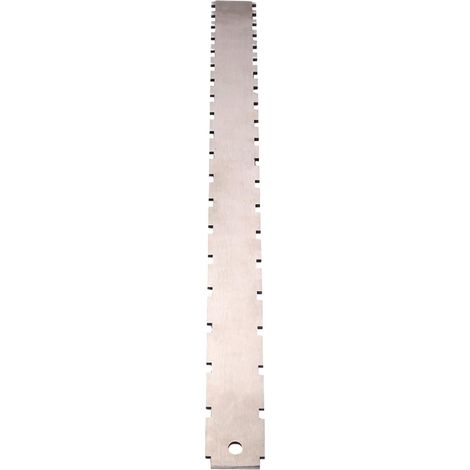 Gitarrenhals-Kerbenlineal, gerades Werkzeug, 16,5 Zoll, Edelstahlkonstruktion, Präzisions-Saitenlagelehre (1/5)