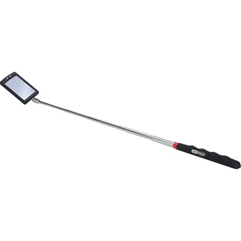 1 Miroir d'inspection télescopique, double articulation, éclairage LED, autonomie 60 heures, pour contrôle visuel (1/5)