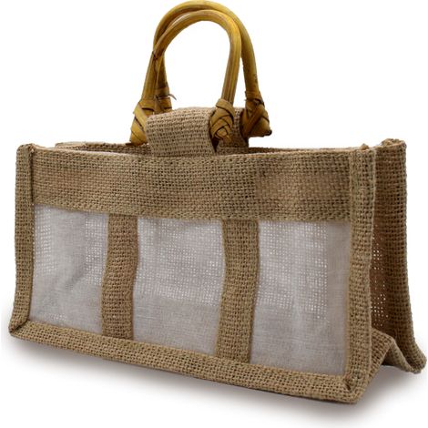 Sac Cadeau 100% Naturel - Trois Pots- Vendu par 1