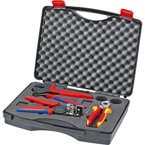 KNIPEX 97 91 01 Valigetta per il fotovoltaico 1 x 12 12 11, 1 x 95 16 165, 1 x 97 43 200