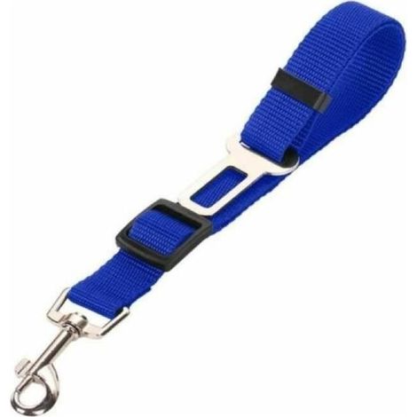 Ceinture de sécurité - Bleu - Réglable - Pour Chien - Laisse d'attache Auto (1/4)
