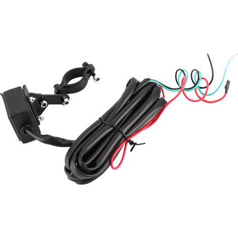 Interrupteur à bascule pour treuil avec fil de 2,5 m/8,2 pieds avec revêtement électrique pour tous les SUV UTV ATV 12 V (1/5)