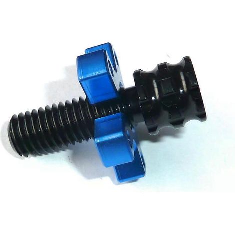 Aplicable a Suzuki GSF BANDIT 600 1995 en adelante. Ajustador de cable de embrague CNC M8 anodizado. (1/5)