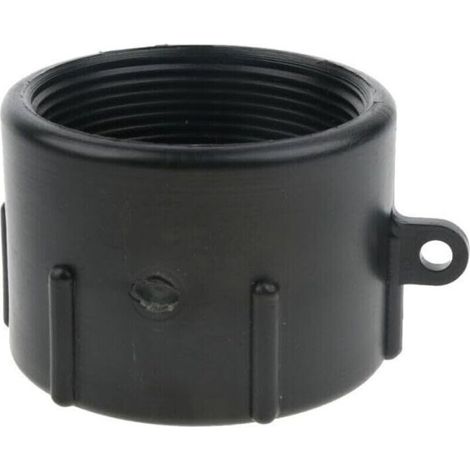 IBC Réservoir d'eau Adaptateur 1000L avec corset en plastique PP Valve à filetage fin pour DN40/DN50 (1/5)