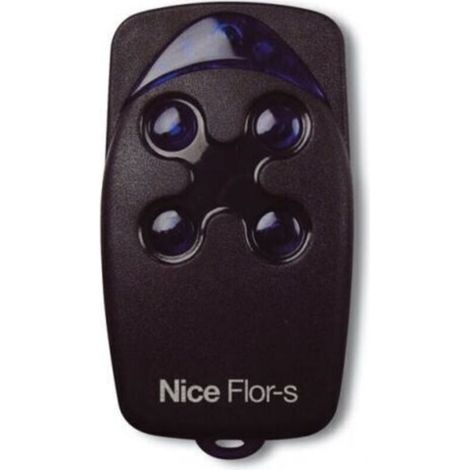 Télécommande/émetteur NiceFlor-s, 433,92 MHz, 4 canaux, NICE (1/2)