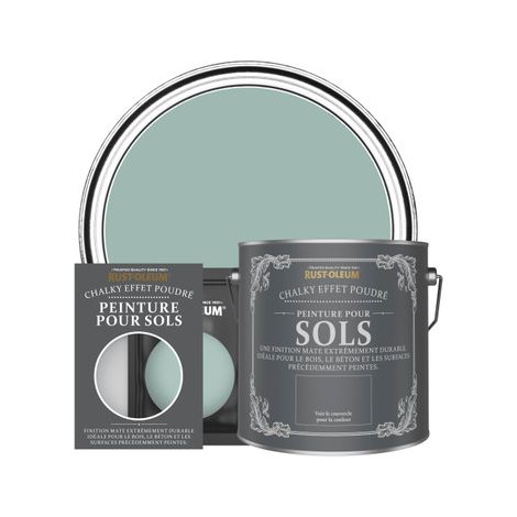 Peinture pour Sols Chalky - Bleu littoral (1/3)
