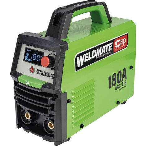 SIP WELDMATE PRO 180A ARC/TIG Inverter Welder - L28 x W25.6 x H24 cm