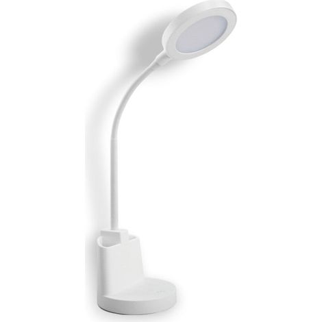 Lampada moderna da tavolo led 4000K con interruttore touch e 3 potenze di luce Swan - White (1/5)