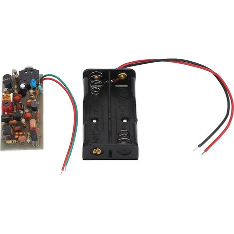 Kit de carte émetteur FM, module microphone sans fil à volume réglable, kit de module émetteur pour diffusion universitaire DIY (1/5)