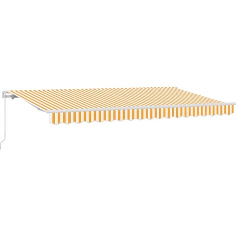 Maison Exclusive - Tenda Retrattile Giallo 350 x 200 cm Tessuto