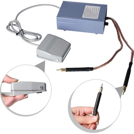 Soudeuse par Points 5000W 0-800A Mini Machine de Soudage par Points Portable Réglable USB Stylo à Dégagement Rapide Feuille de Nickel pour Soudage par Points