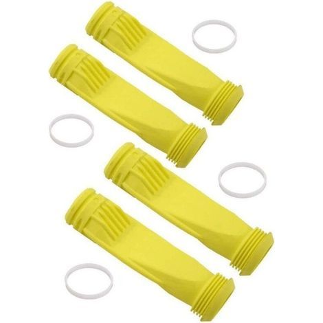(4 pezzi) Diaframma W69698 compatibile con robot pulitore automatico per piscine Zodiac Baracuda G3 G4 con anello di ritenzione W81600 bianco (1/4)