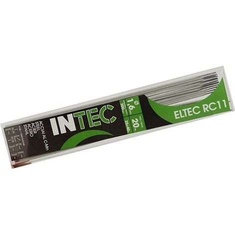 Proweltek-ine-intek PR1014 - Scatola di bacchette per saldatura 20 in acciaio, 1,6 mm di diametro (1/2)