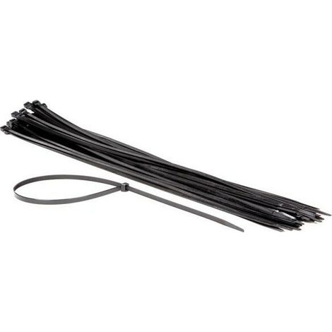 COLLIERS DE SERRAGE EN NYLON - 9 x 750 mm - NOIR (100 pcs) RI17772