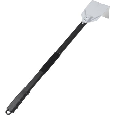 Grattoir Cheminée à Manche Long Acier Inoxydable pour Ramasser Cendres (1/5)