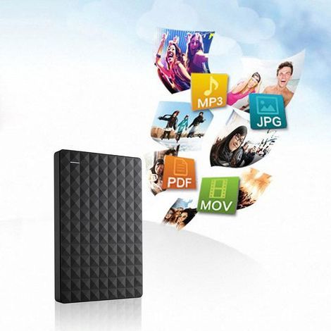 DISQUE DUR EXTERNE 8 TO DISQUE DUR PORTABLE PÉRIPHÉRIQUES DE STOCKAGE USB 3.0 SATA HAUTE VITESSE POUR PC PORTABLE ET MAC