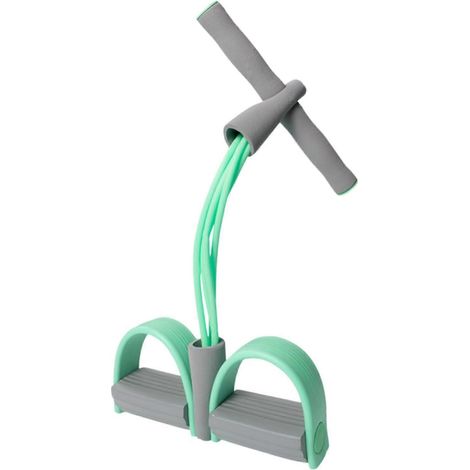 Bande de résistance pour pédales tube élastique 4/6 entraînement complet du corps et modelage des courbes - vert (1/5)