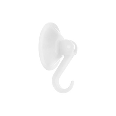 Crochets de fenêtre blancs Lauxa Home - Lot de 12 - 7,2 cm - Plastique - Capacité de charge : 2 kg (1/5)