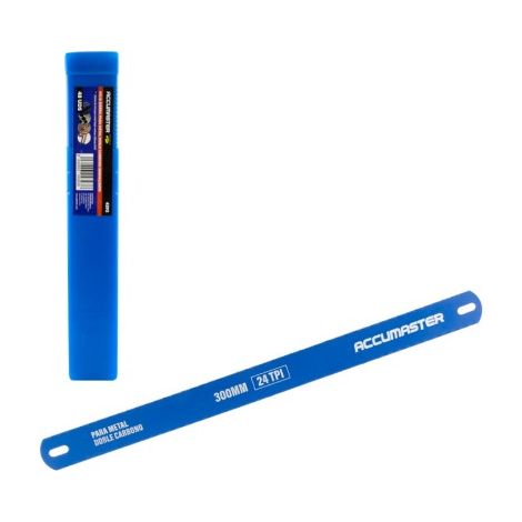 Lames de scie à métaux double carbone 300 mm/24 TPI - Lot de 12 (1/5)