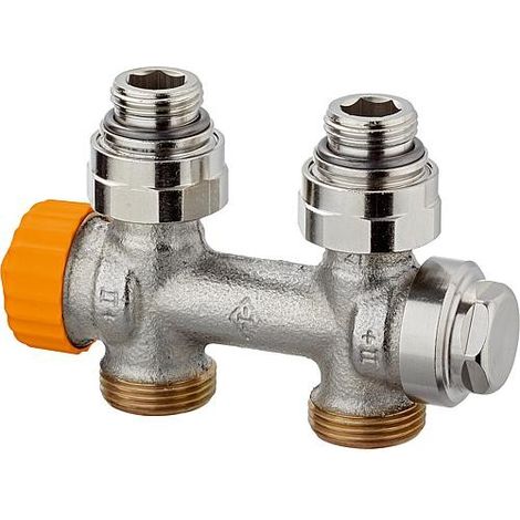 HEIMEIER Vanne Multilux V Eclipse droit, pour Rp 1/2 IG et G 3/4 AG, 3865-02.000 (1/2)