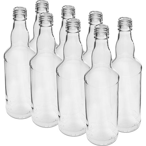 Bouteille de 500 ml pour vodka 8 pièces.