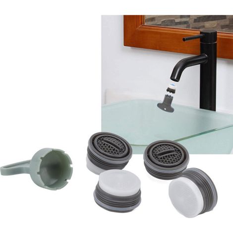 M20-Wasserhahn-Luftsprudler. 5 Stück. Professioneller Ersatzschlüssel für Bad- und Küchenarmaturen. (1/5)
