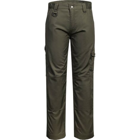 Pantalón de trabajo Super Work (colección ecológica) Regular PORTWEST CD884 48 pulgadas (talla 58) Forest Nights