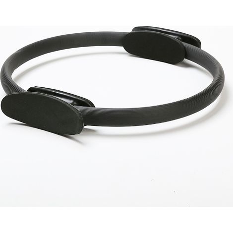 Anneau de yoga pour femme (noir), bande de résistance élastique, anneau de fitness Pilates, rond (1/5)